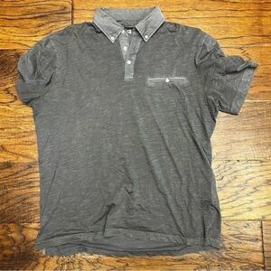 Thomas dean short sleeve polo